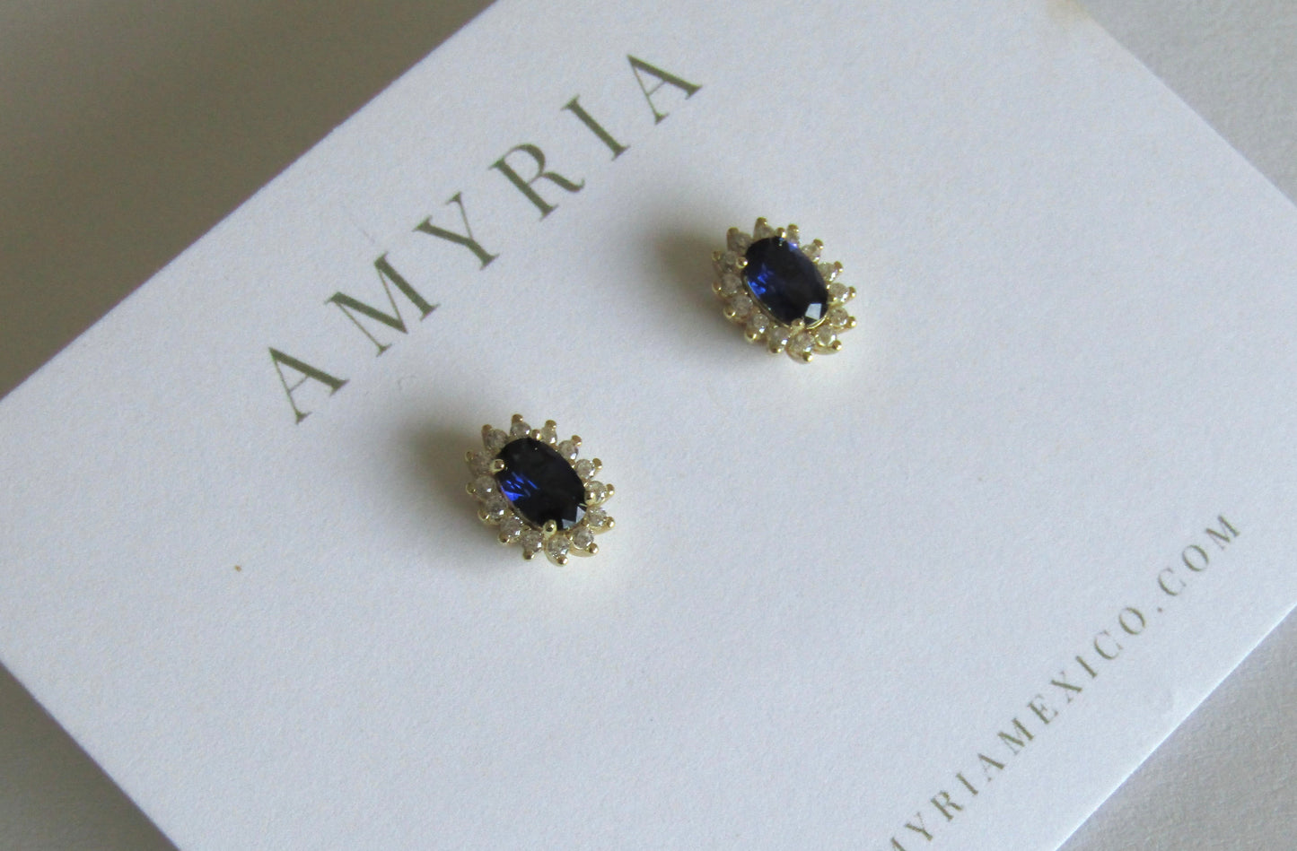 Aretes Blue Glow