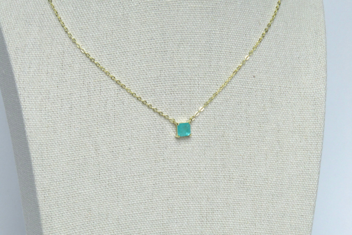 Collar Grace Turmaline Golden Glow