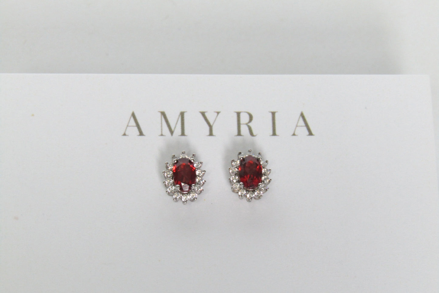 Aretes Garnet Glow