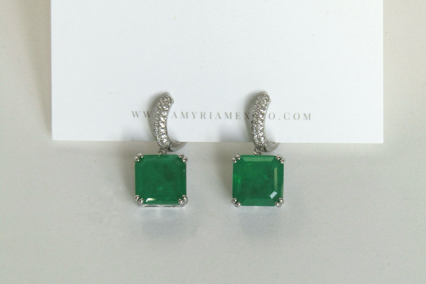 Aretes Turmaline Luxe Green
