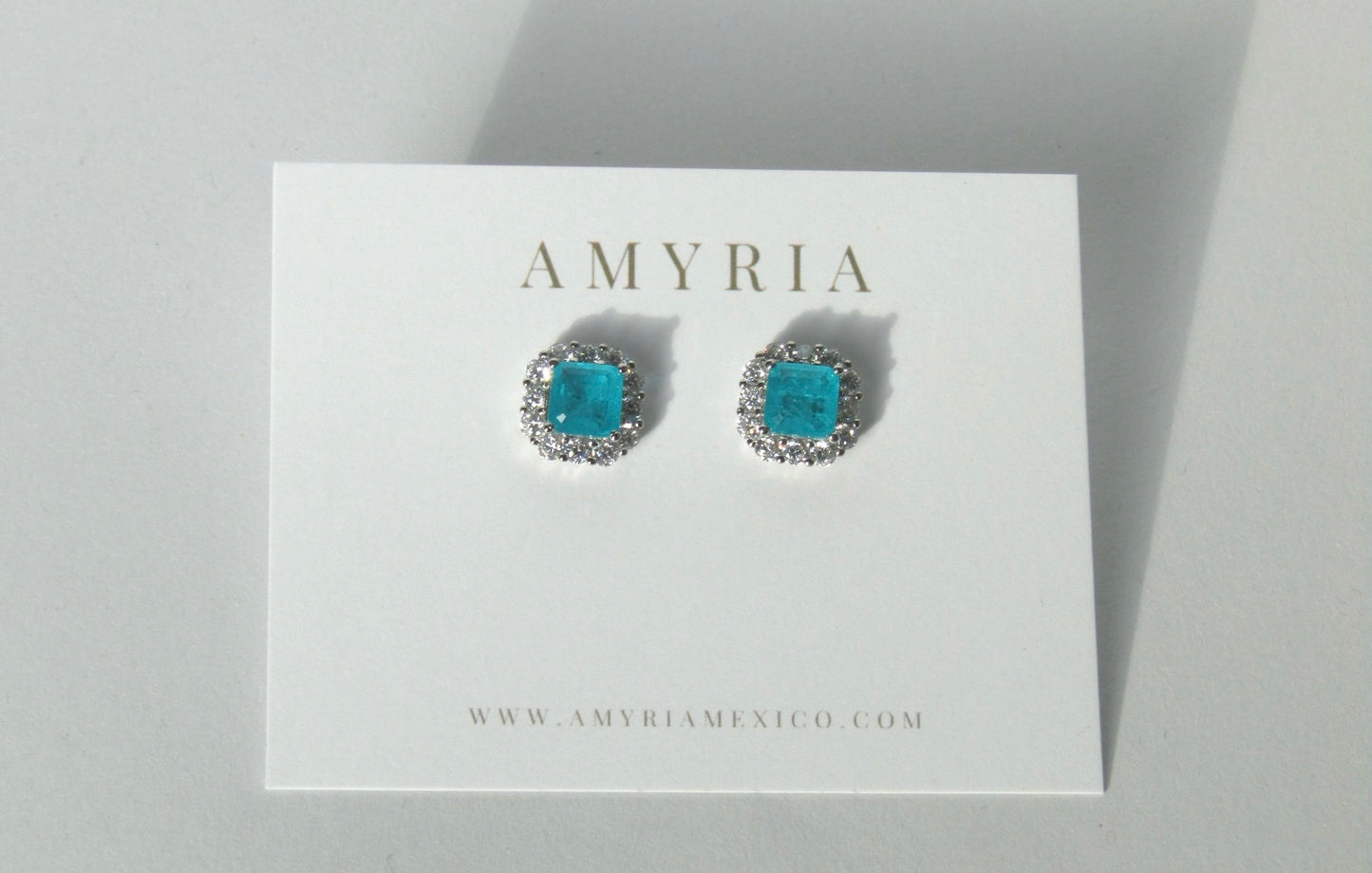Aretes Square Chic Blue