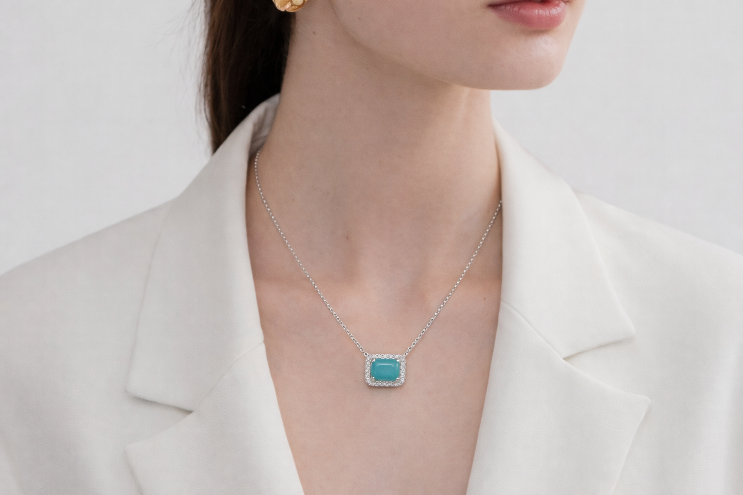 Collar Turquoise Glow