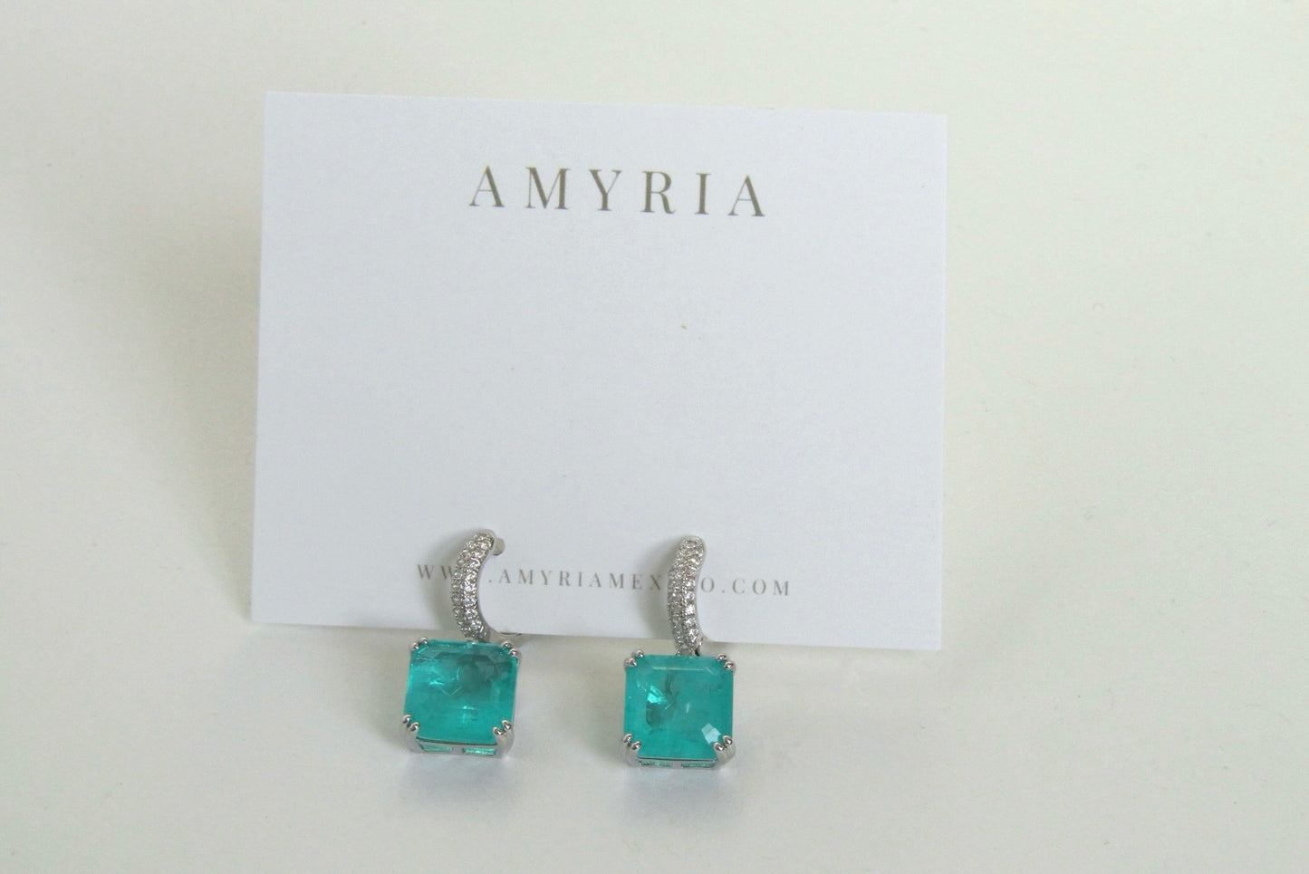 Aretes Turmaline Luxe Blue